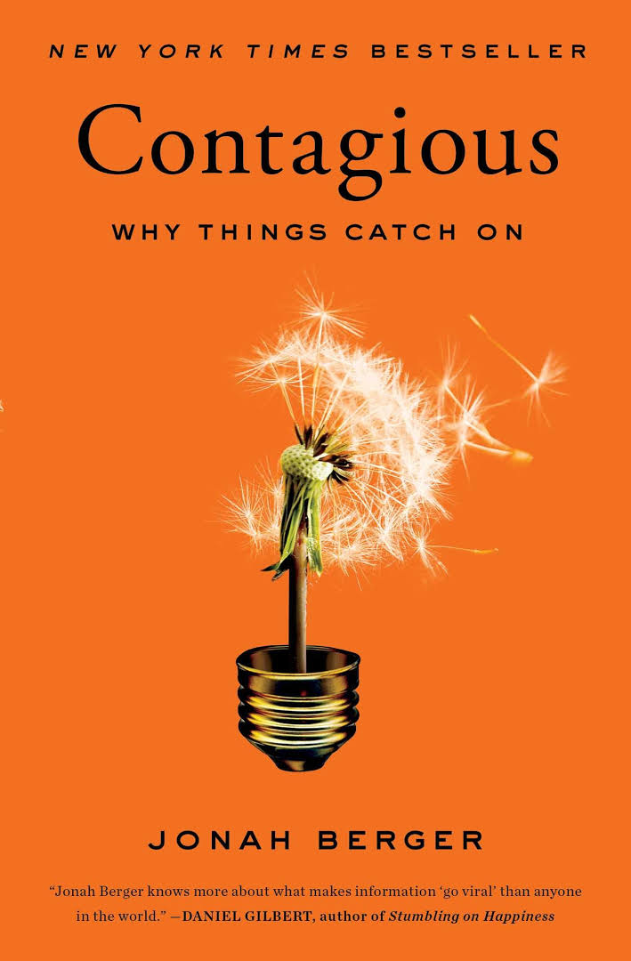 Persuasion book for Solopreneur - Contagious Why Things Catch On Book by Jonah Berger