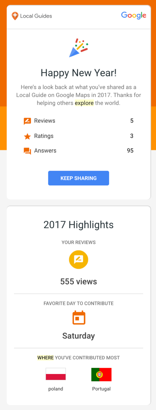 google 2017 highlights email