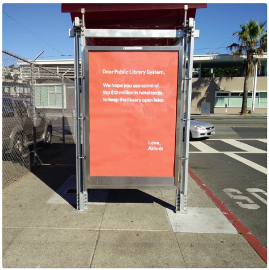 airbnb advertising