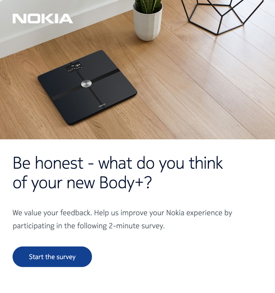an email from nokia