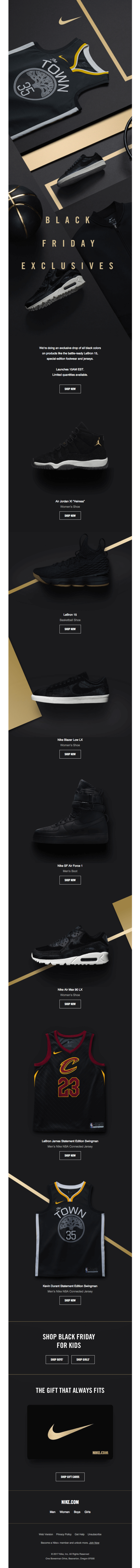 nike black friday exclusive