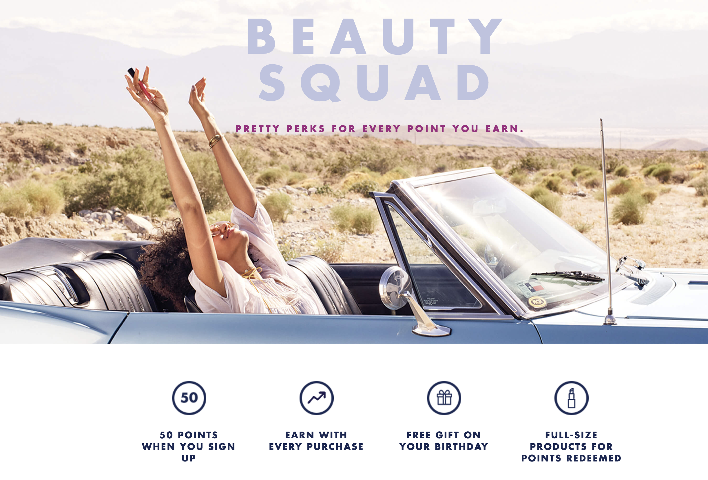 Elf Cosmetics Beauty Squad loyalty program