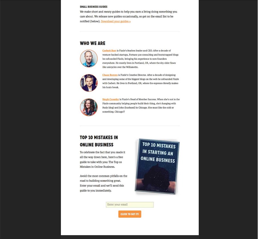 How To Create a Simple and Effective About Us and About Me Page