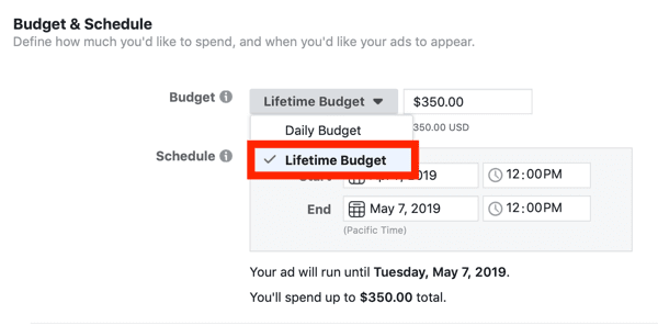 Setting up budget and schedule.