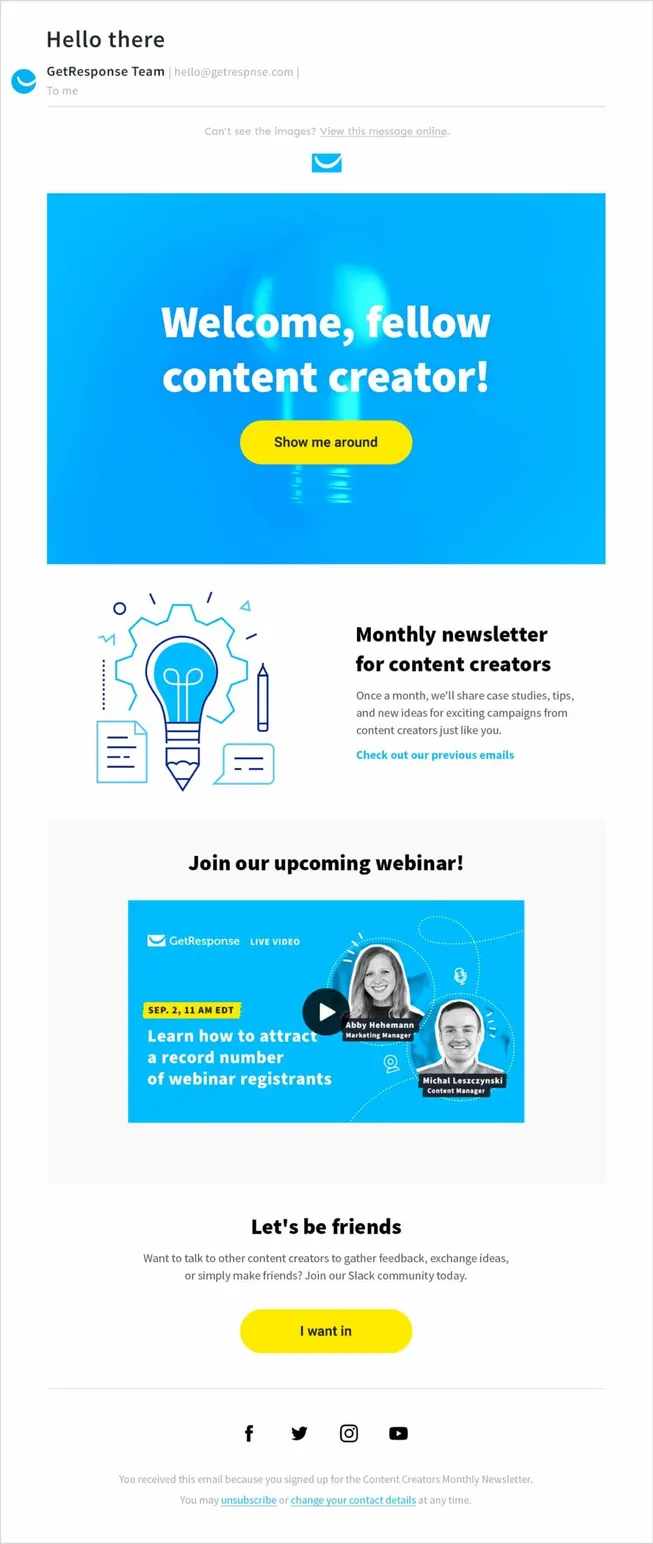 Email Design Best Practices for 2026 – GetResponse