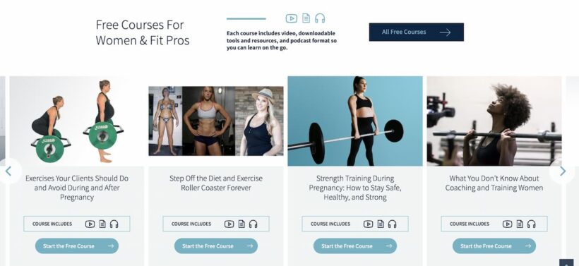 free online personal trainer