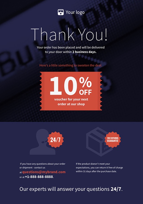 Thank You Page erstellen: 20 Tipps, Beispiele & Best Practices für mehr ...