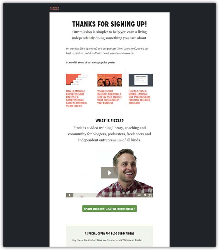 Thank You Page erstellen: 20 Tipps, Beispiele & Best Practices für mehr ...