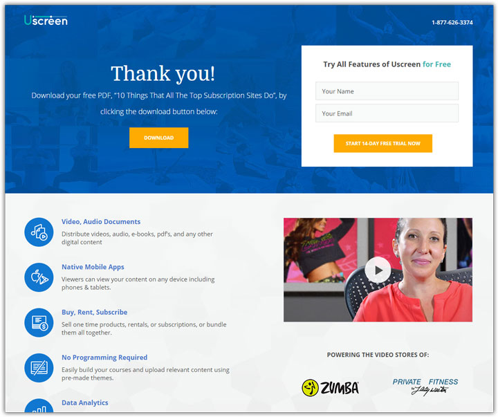 Thank You Page erstellen: 20 Tipps, Beispiele & Best Practices für mehr ...