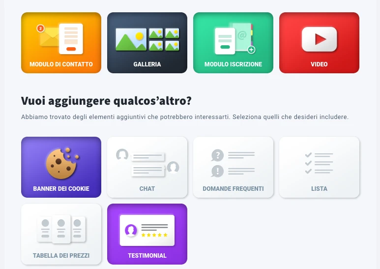 landing page creazione con ia