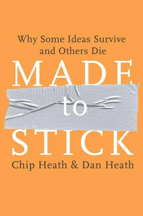 Persuasion book for Solopreneur - Made to Stick: Why Some Ideas Survive and Others Die Book by Chip Heath and Dan Heath