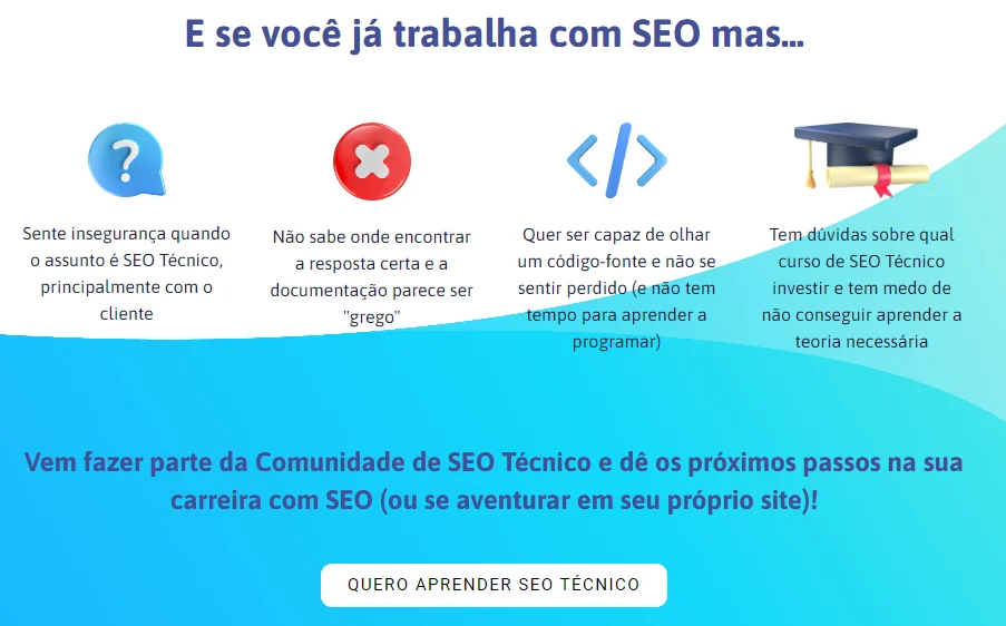 exemplo de descrição de curso online