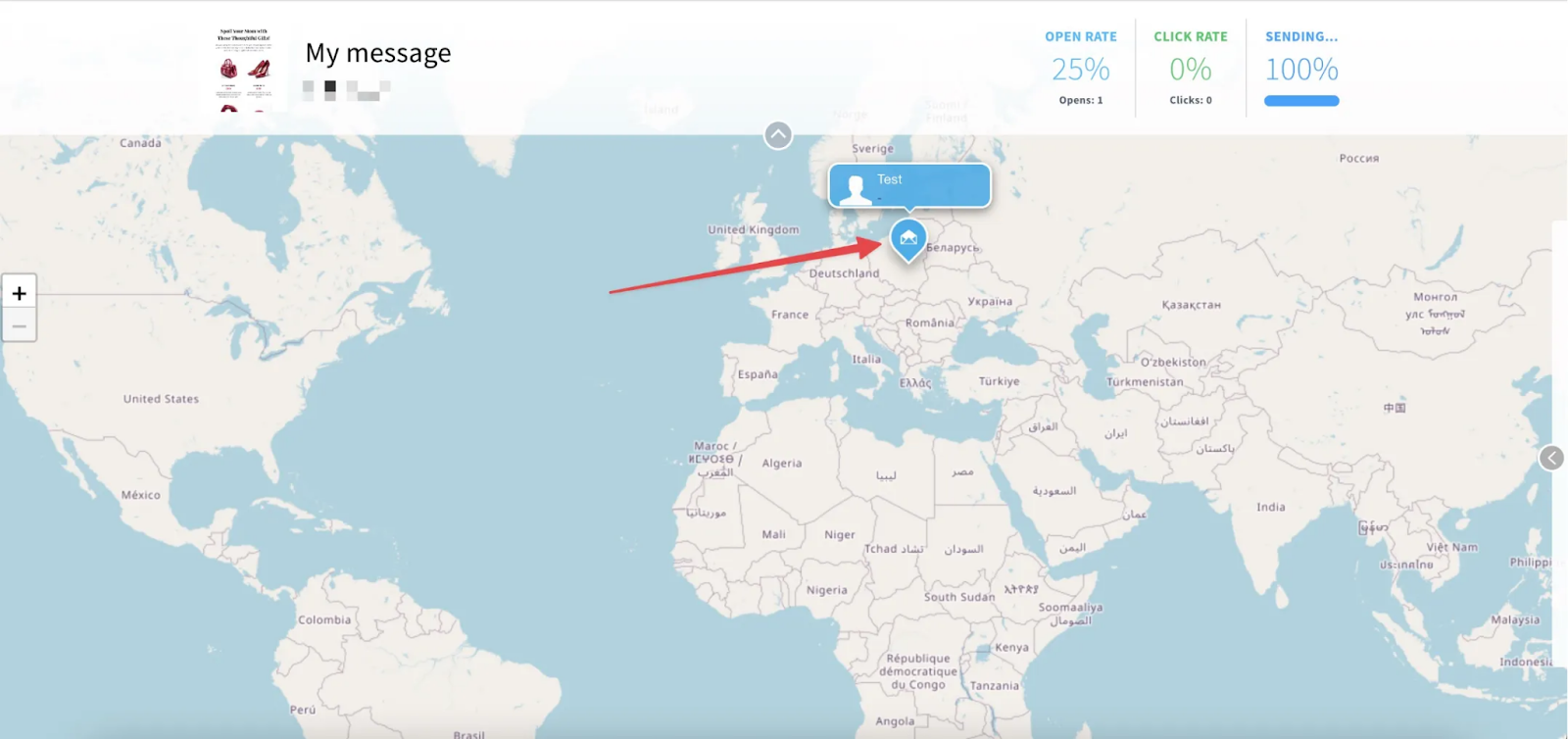 GetResponse real-time analytics dashboard showing live campaign performance and ROI tracking capabilities