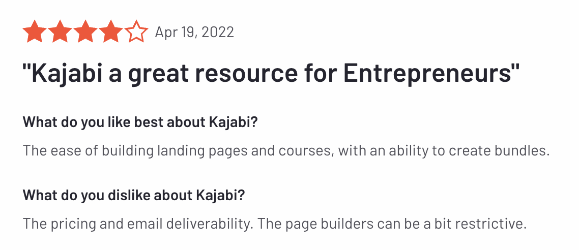 Recenzja Kajabi
