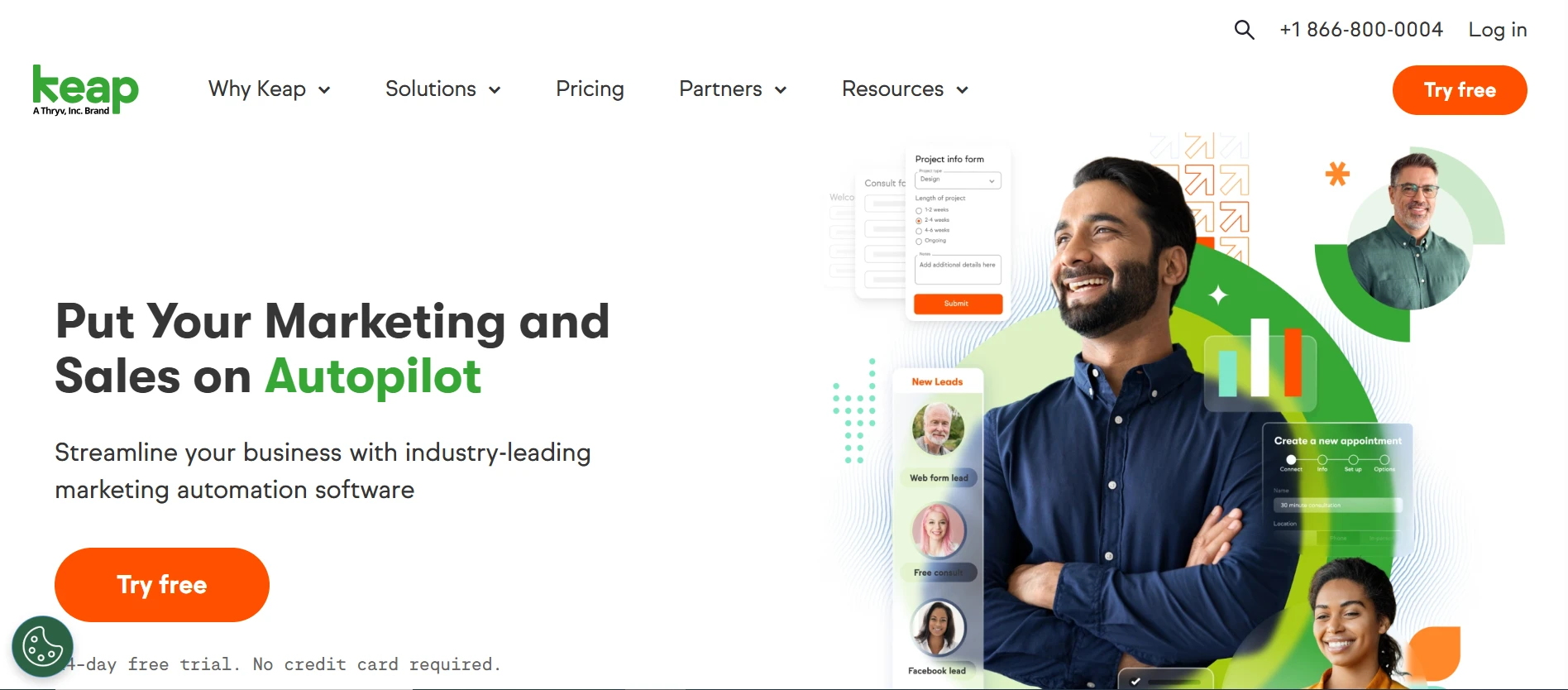keap software lead generation