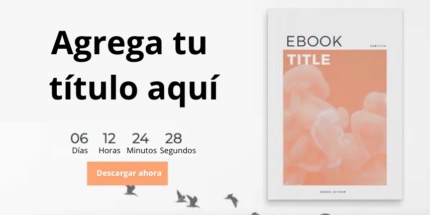 El creador de landing pages de GetResponse y sus elementos gráficos.