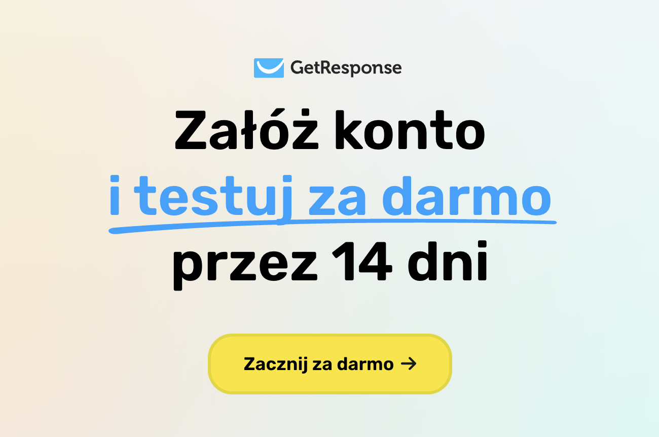 Załóż konto i testuj za darmo przez 14 dni.