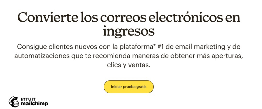 Mailchimp, software para el envío de newsletters