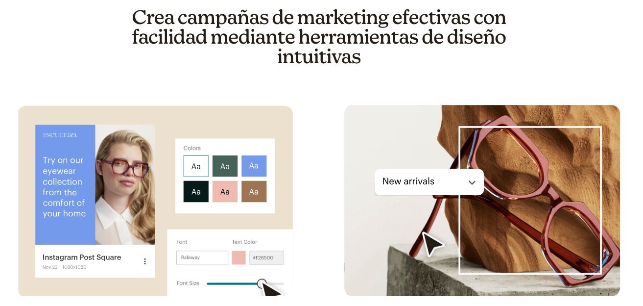 diseño de newsletters con Mailchimp
