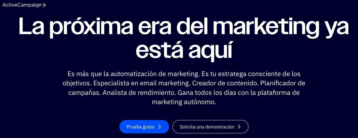 software de mailing de activecampaign