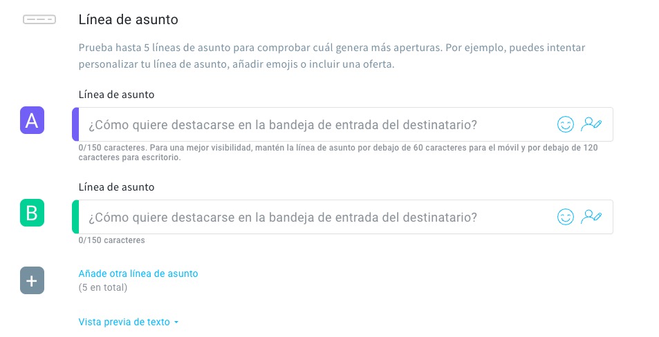 Pruebas A/B en GetResponse