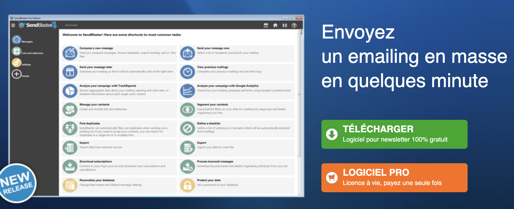 sendblaster email marketing