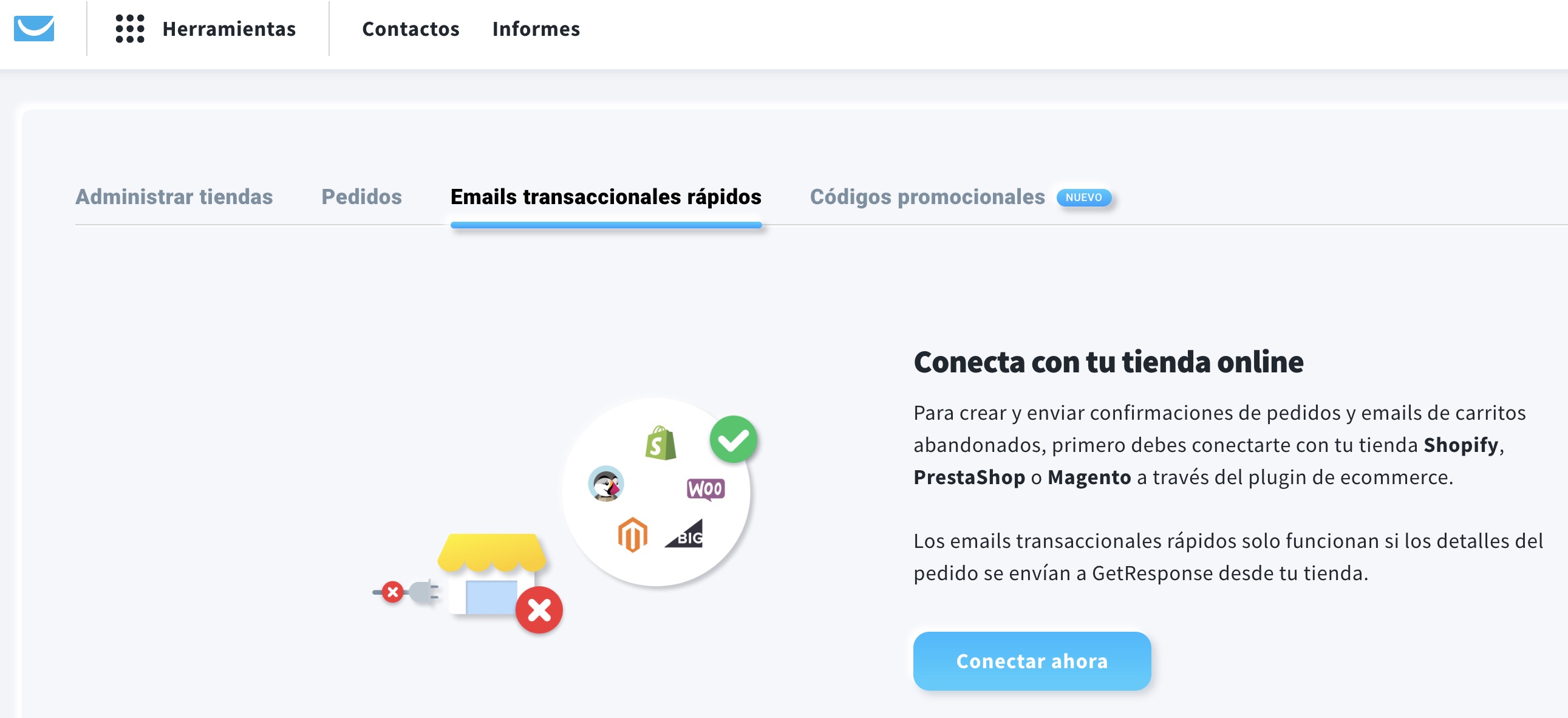 software de e-commerce marketing getresponse