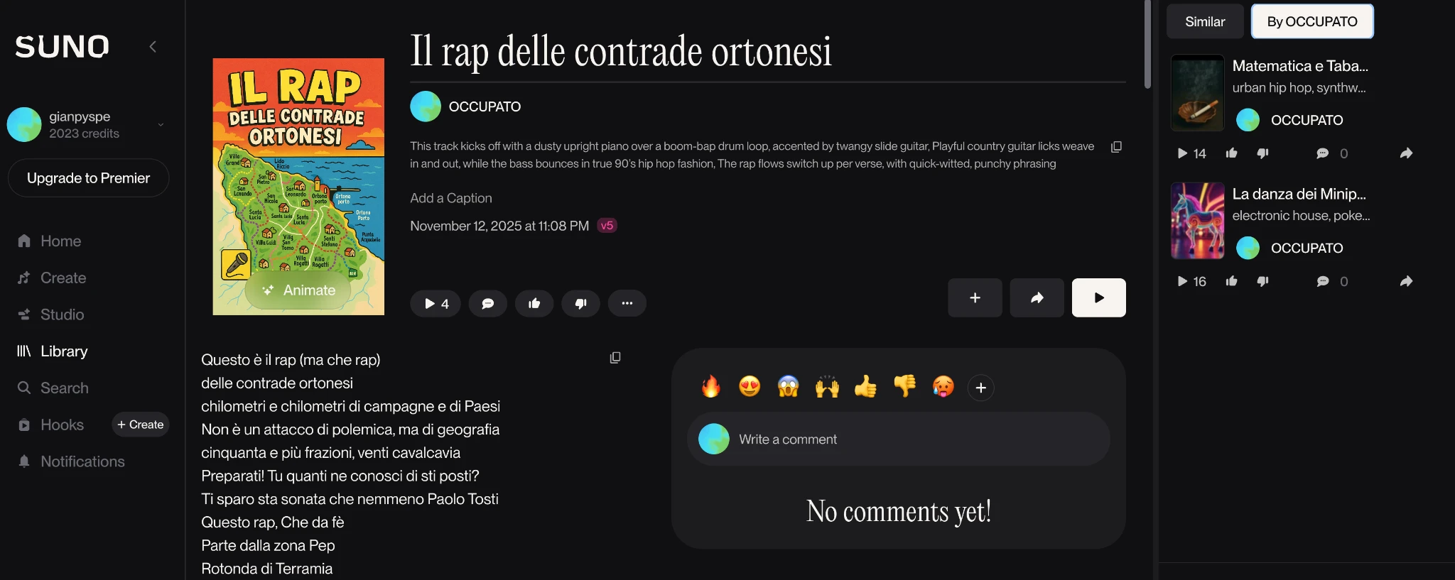 suno programa intelligenza artificiale con ia