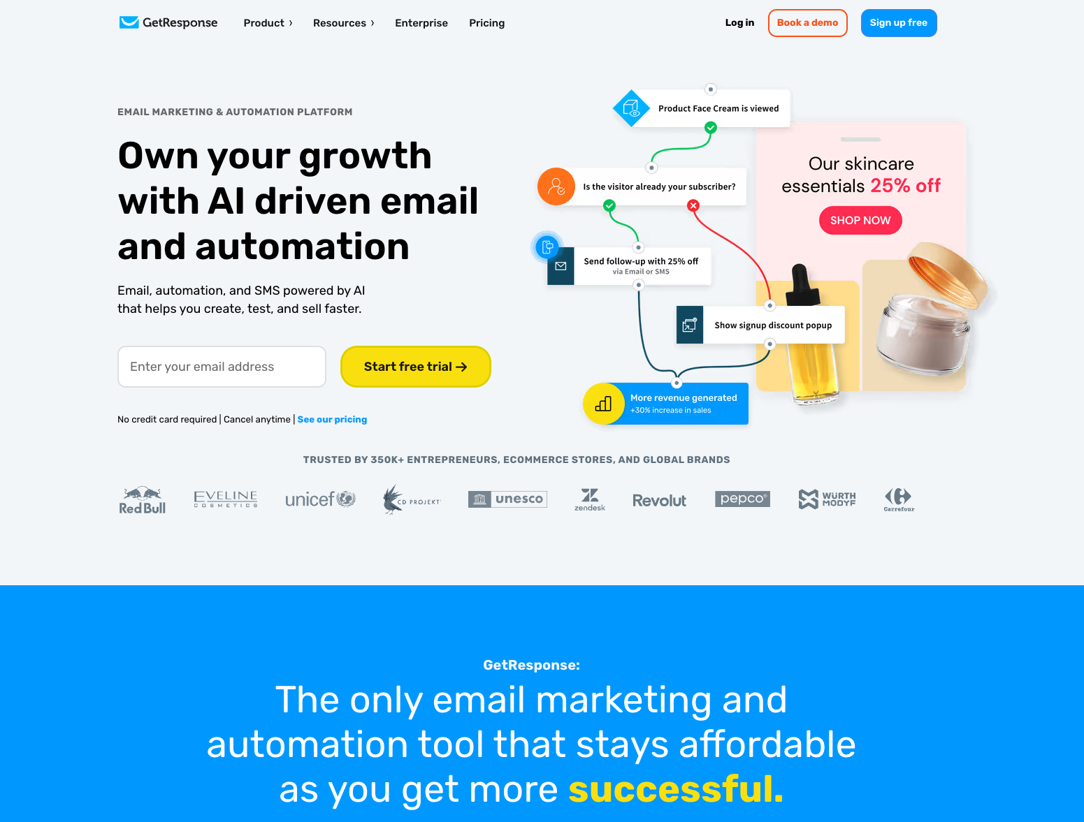 GetResponse newsletter tool