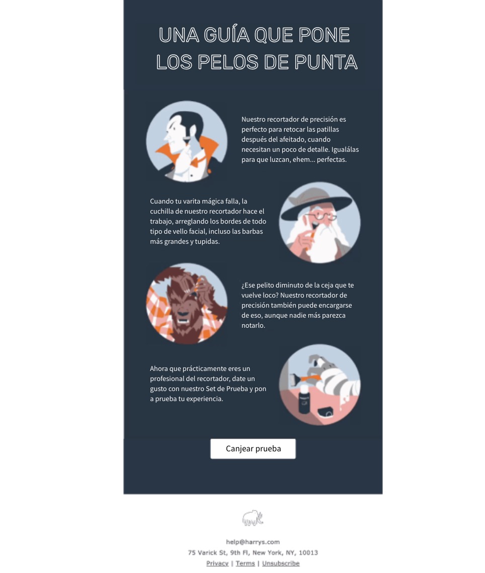 ejemplo newsletter de halloween