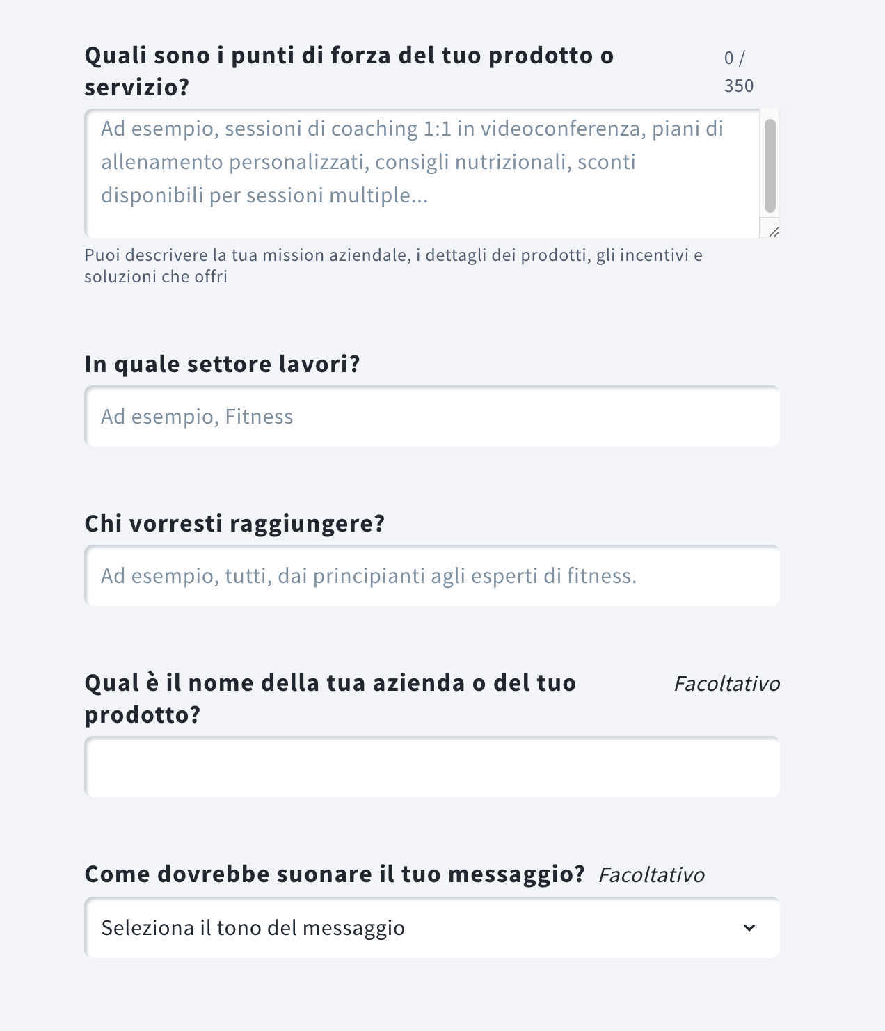creare campagna bulk email con IA di GetResponse