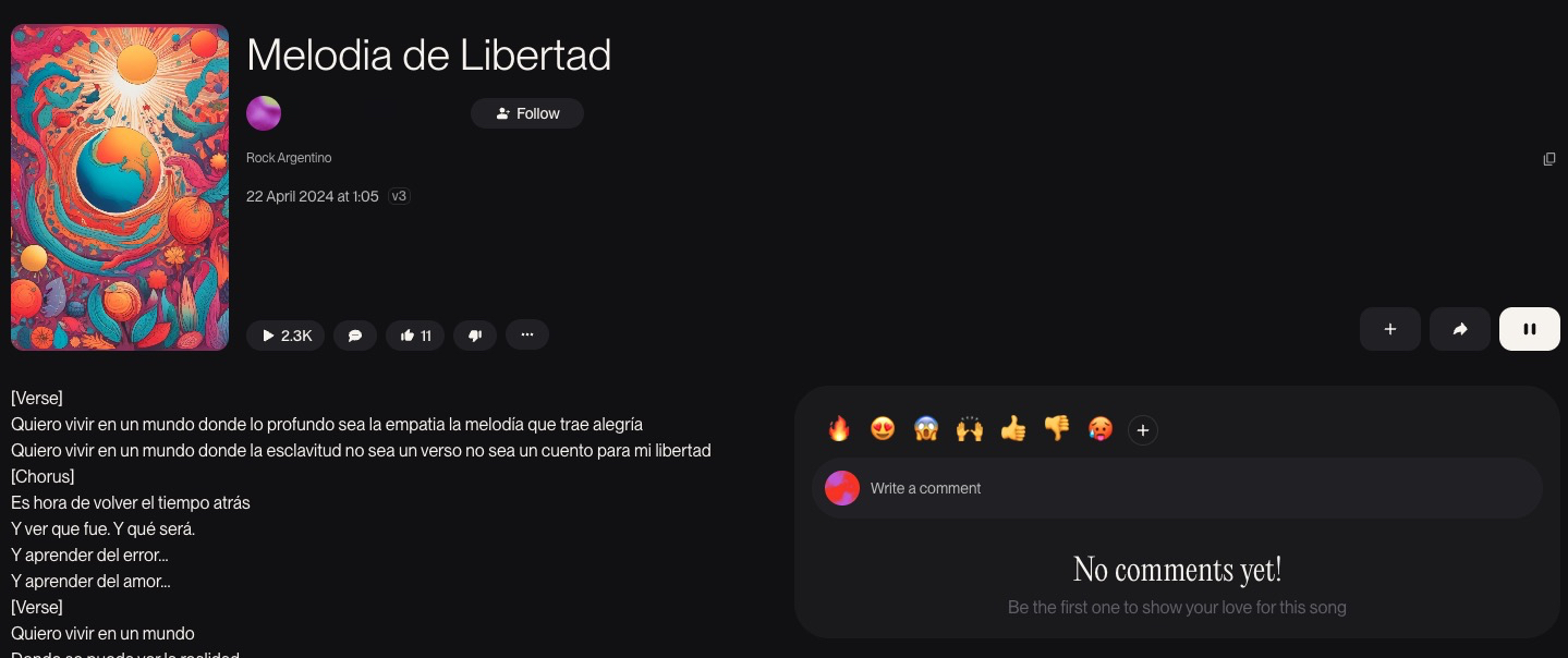 Suno programa de inteligencia artificial con IA