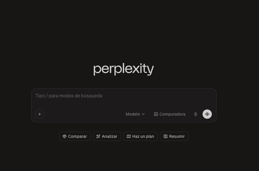programa de inteligencia artificial Perplexity