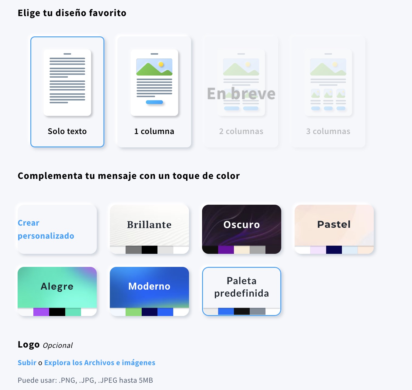 Panel de creación de newsletters con IA de GetResponse