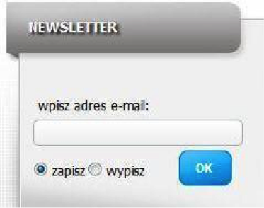 Zapis do newslettera