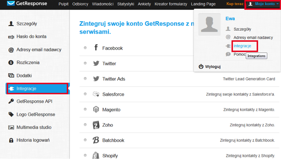 Integracja iStore - krok 1