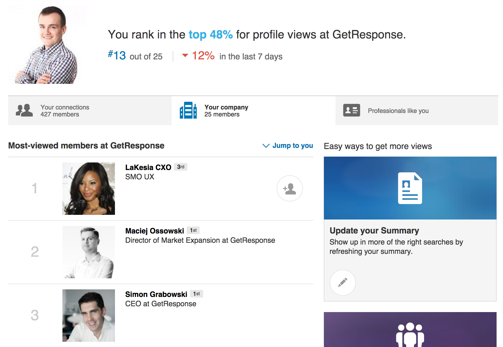 Linkedin 5 - Twoja firma