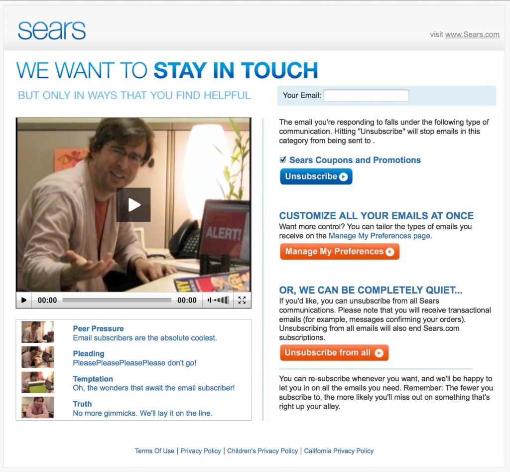 Sears Videos