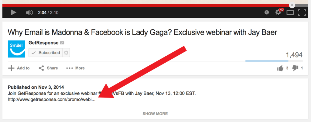 YouTube Description Link