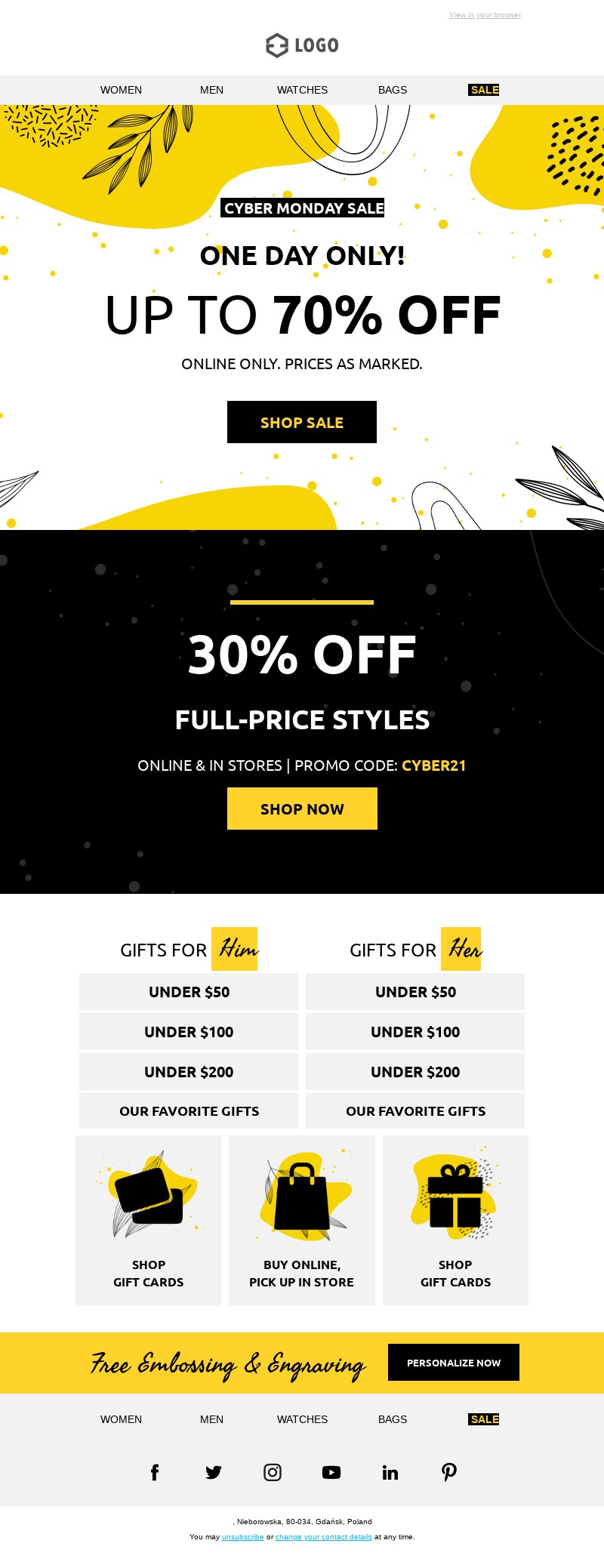 Cyber Monday: Last chance!