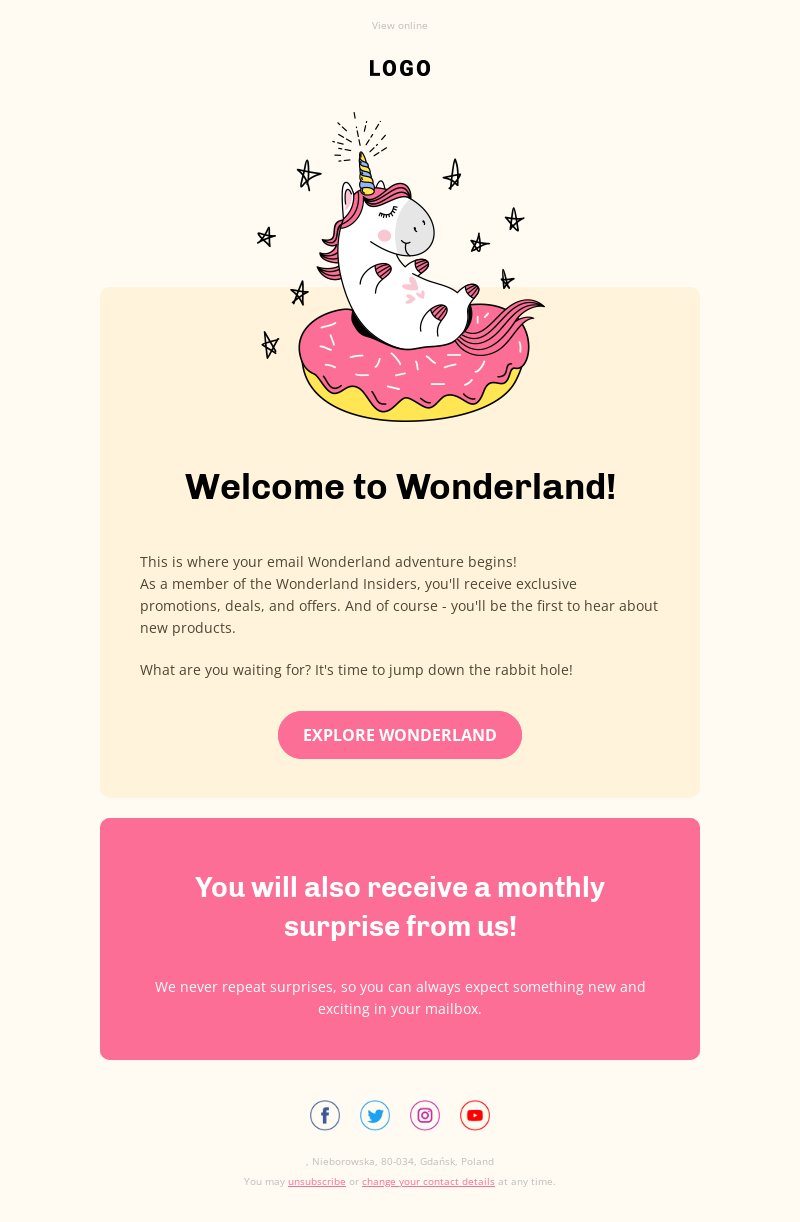 Welcome to Wonderland!