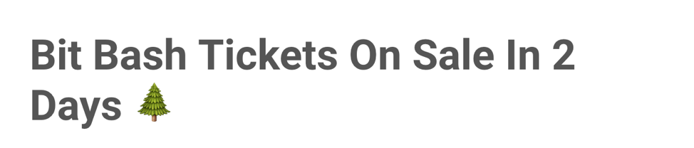 Irrelevant emoji in an email newsletter