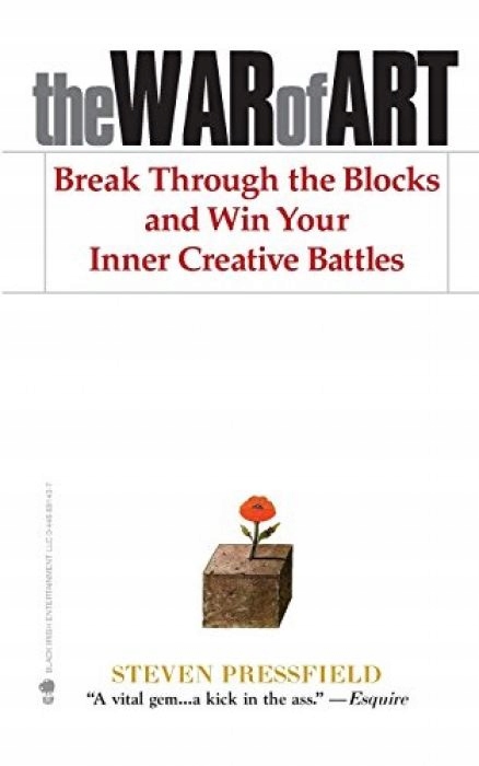 Best mindset books - the War of Art by Steven Presfield.