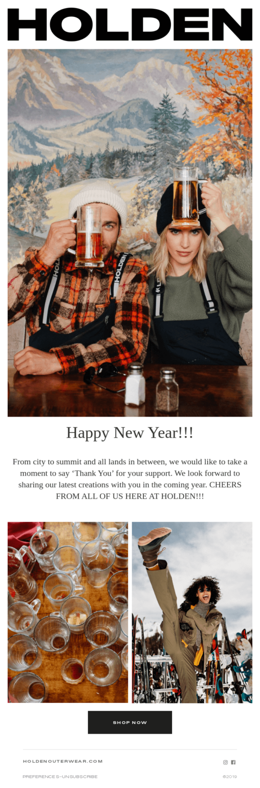 15 Happy New Year Emails Worth Celebrating - GetResponse