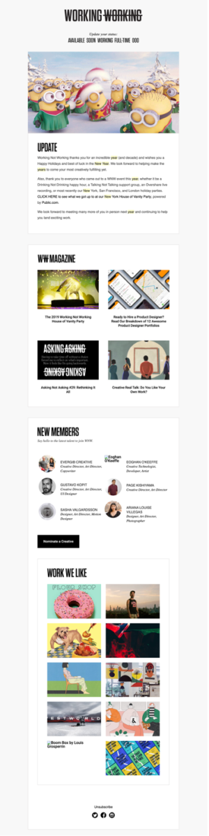 15 Happy New Year Emails Worth Celebrating - GetResponse