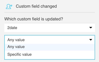 Custom field changed