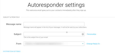 autoresponder settings free.