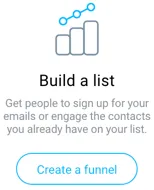 list building funnel.