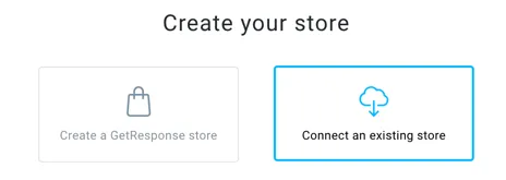 connect to a store.