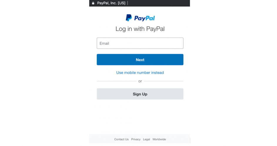 paypal processor paid.